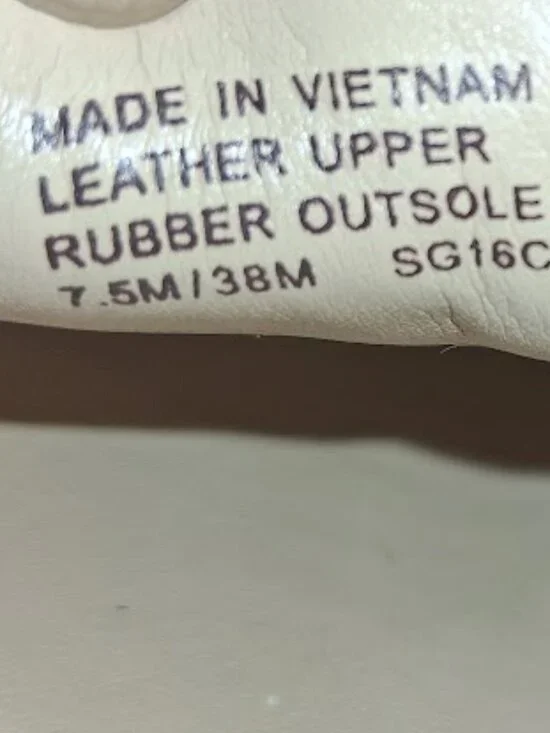 Michael Kors Women's Leather Callahan Moc Tassel Loafers Sz 7.5 Acorn - Picture 8 of 8